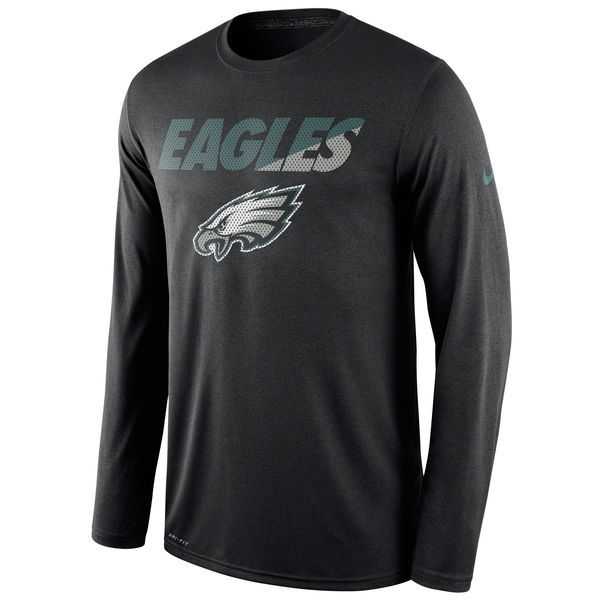 Philadelphia Eagles Nike Black Legend Staff Practice Long Sleeves Performance WEM T-Shirt,We sell and wholesale Philadelphia Eagles Nike Black Legend Staff Practice Long Sleeves Performance WEM T-Shirt on line form chian!